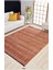 Halı Gloria 4006 Kiremit Antibakteriyel Yıkanabilir Kaliteli Modern Şık Kilim 1