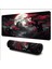 70X30 cm Karanlık Kırmızı Ay Temalı Kaydırmaz Taban Speed Yüzey Oyuncu Mouse Pad Gaming 1