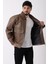 Torba Cepli Yakalı Suni Deri Mont Pldp 2997_50444 3