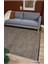 Halı Gloria 4013 Gri Antibakteriyel Yıkanabilir Kaliteli Modern Şık Kilim 1