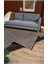 Halı Gloria 4013 Gri Antibakteriyel Yıkanabilir Kaliteli Modern Şık Kilim 2