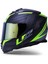 Storm 2 Nerve Neon Sarı Kapalı Motosiklet Kaskı Gold Camlı 5