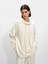 Yüksek Yaka Modal Kumaş Sweatshirt 1