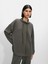 Yüksek Yaka Modal Kumaş Sweatshirt 1