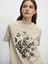 Desenli Pamuklu T-Shirt 2