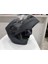 Mat Siyah Jk 902 Çene Pedli Güneş Vizörlü Çeneden Açılır Kask 4