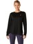 Asics Core Ls Top Kadın Siyah Uzun Kollu Tshirt 2012D181-001 1