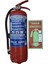 6 kg Kuru Kimyevi Yangın Söndürme Tüpü + Askı Aparatı + Fosforlu Levha 3