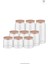 9 Adet Vakumlu Bambu Kapaklı Set 500 cc 3 ADET, 800 cc 3 ADET, 1.3 lt 3ADET 1