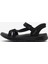Go Walk Flex Sandal - Illuminate Kadın Siyah Sandalet 141481 Bbk 1