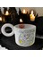 3D Kabartmalı El Emeği Göz Nuru Özel Tasarım Kısa Şapkalı Gotik Kedi Seramik Mug 200 Ml Hediye Paketi Yapılır 3