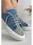 Enber Mavi Kot Bağcıklı Spor Ayakkabı 1