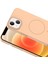 Apple iPhone 13/14 Uyumlu Kılıf Ince Magsafe Halkalı Kablosuz Şarj Özellikli Lansman Silikon Kapak 2