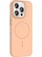 Apple iPhone 16 Pro Max Uyumlu Kılıf Ince Magsafe Halkalı Kablosuz Şarj Özellikli Lansman Silikon Kapak 3