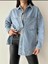 Asia Denim Women Kadın Kot Gömlek 1
