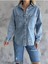 Asia Denim Women Kadın Kot Gömlek 2