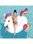 Unicorn Binici Şişme Bot - Unicorn Binici Bot -Şişme Tek Boynuzlu At-Havuz Unicorn Şişme 224X164 Cm. 4