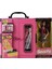 Barbie Temalı Pembe Gardırop Seti – 4 Giysi, 5 Çanta, 5 Ayakkabı ve Aksesuarlarla Hediyelik Çantalı 5