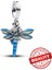 Gümüş Yusufçuk Sallantılı Charm 1