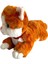 Sesli Yatan Miyavlayan 25 cm Peluş Kedi Oyuncak 3