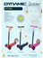 HT208 3 Tekerlekli Scooter Kırmızı 2