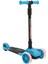 2-4 Yaş Arası Çocuklar İçin 3 Tekerlekli Işıklı Mavi Scooter - Ayarlanabilir Direksiyon ve Kaymaz Tabanlı 3
