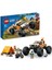 ® City 4x4 Arazi Aracı Maceraları 60387 - 6 Yaş ve Üzeri Çocuklar Için Yapım Seti (252 Parça) 1