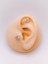Cerrahi Çelik Piercing Zirkon Taşlı Üçgen Tasarım Kıkırdak Helix Tragus Piercing (1ADET) 1