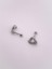 Cerrahi Çelik Piercing Zirkon Taşlı Üçgen Tasarım Kıkırdak Helix Tragus Piercing (1ADET) 3