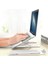 Ayarlanabilir Plastik Dizüstü Destek Tabanı Katlanabilir Taşınabilir Laptop Sehpası Yükseltici GO50609214950 4