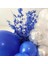 75’li Balon Zinciri Seti + Balon Zinciri Aparatı | 12’’ Mavi & Beyaz Balon + 5’’ Krom Gümüş Balon 3