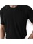 Kendinden Çizgi Desenli Slim Fit T-Shirt 2