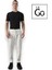 Kendinden Çizgi Desenli Slim Fit T-Shirt 3