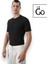 Kendinden Çizgi Desenli Slim Fit T-Shirt 4