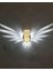 Baykuş Gece Lambası LED Işıklı 3D Duvar Süsü 1