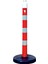 Kauçuk Uyarı Dikmesi 80mm 110cm, Güvenlik ve Uyarı için Dayanıklı ve Hafif Tasarım 1