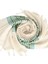 Hena Linen Peştemal Havlu - Premium Kalite, Çevre Dostu %70 Ham Pamuk %30 Keten - Yeşil Turkuaz 2