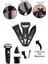 3 In 1 Saç Sakal Kesme Ense Burun Tıraş Makinesi Seti GO50601145600 4