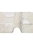 Znt 05 Cream - Zenıth - Yüksek Alçak Dokulu Naturel Yün ve Viskon Modern Dokuma Halı 1