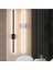 Modern Dekoratif Kılıç LED Duvar Aplik 70 cm Beyaz Profil 4000K Gün Işığı 4
