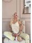 Choose Happy Baskılı Ip Askılı Örme Kadın Pijama Takımı 2