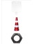 Büyük dayanıklı plastik kaldırım dubağı, 140 cm, kullanışlı ve güvenilir, 42x48 cm 4
