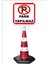 Reklam Park Dubası Uzun Jumbo 55X50 Park Yapılmaz Kaldırım Yönlendirme A+ Plastik 146 cm 1