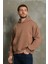 Erkek Basic Kapüşonlu Oversize Sweatshirt 1