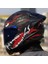 Rapıd 2 Race Kaıju Fullface Motosiklet Kaskı Mavi Camlı 5