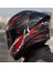 Rapıd 2 Race Kaıju Fullface Motosiklet Kaskı Siyah Camlı 4