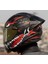 Rapıd 2 Race Kaıju Fullface Motosiklet Kaskı Gold Camlı 3