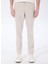 Bej Erkek Basic Çizgili Chino Pantolon F5SM-PNT 2303 3