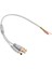 Bnc Güvenlik Kablosu (Bnc+Power Jacklı 20 cm) 1