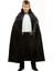 Siyah Renk Yakalı Halloween Pelerini 90 cm 3